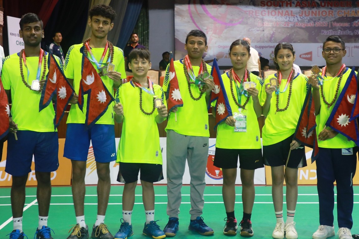 एशिया क्षेत्रीय जुनियर ब्याडमिन्टनमा कविर र अभय रजतमै सिमित